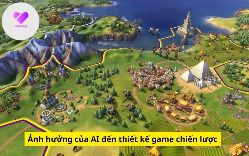 Ảnh hưởng của AI đến thiết kế game chiến lược