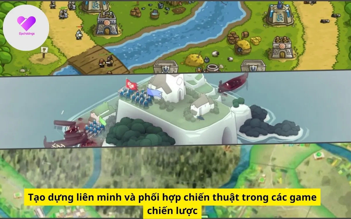 Tạo dựng liên minh và phối hợp chiến thuật trong các game chiến lược