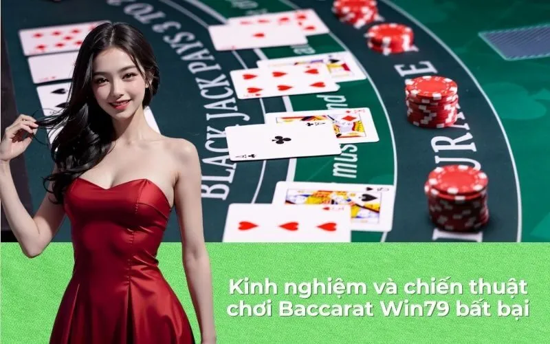 Kinh nghiệm và chiến thuật chơi Baccarat Win79 bất bại