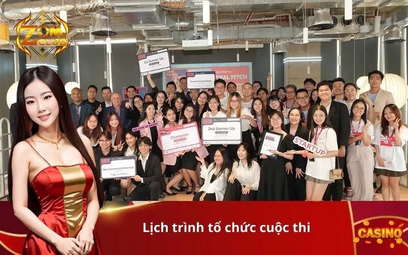 Lịch trình tổ chức cuộc thi