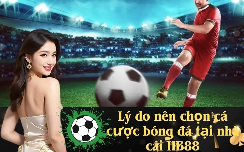 Lý do nên chọn cá cược bóng đá tại nhà cái HB88
