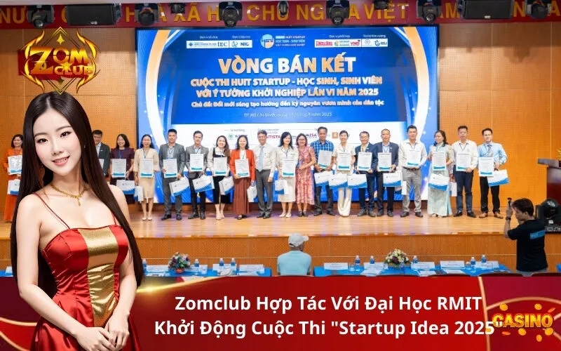 Zomclub Hợp Tác Với Đại Học RMIT Khởi Động Cuộc Thi Startup Idea 2025